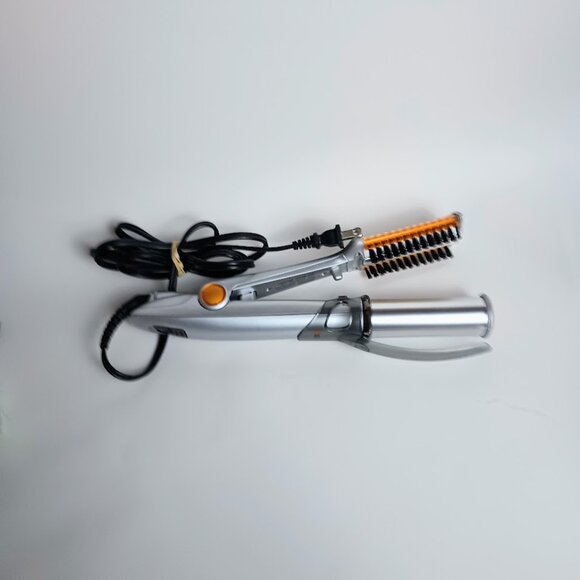 InStyler Rotating Hair Straightening Curling Hot Iron 1 1/4" IS1001 EUC Tested - Picture 1 of 12